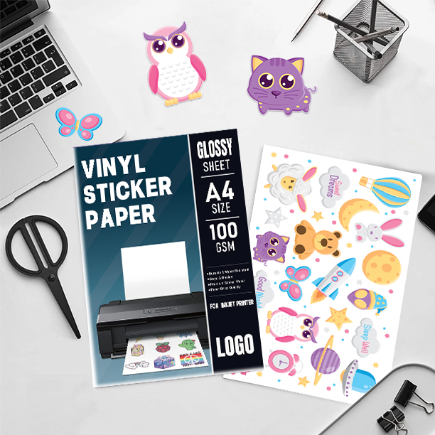 A4 비닐 스티커 시트