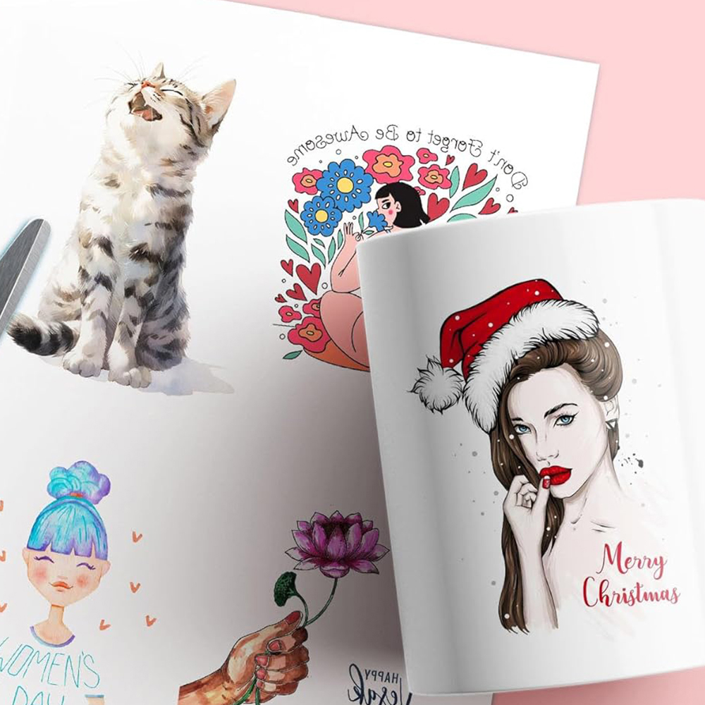 A4 워터슬라이드 데칼 시트