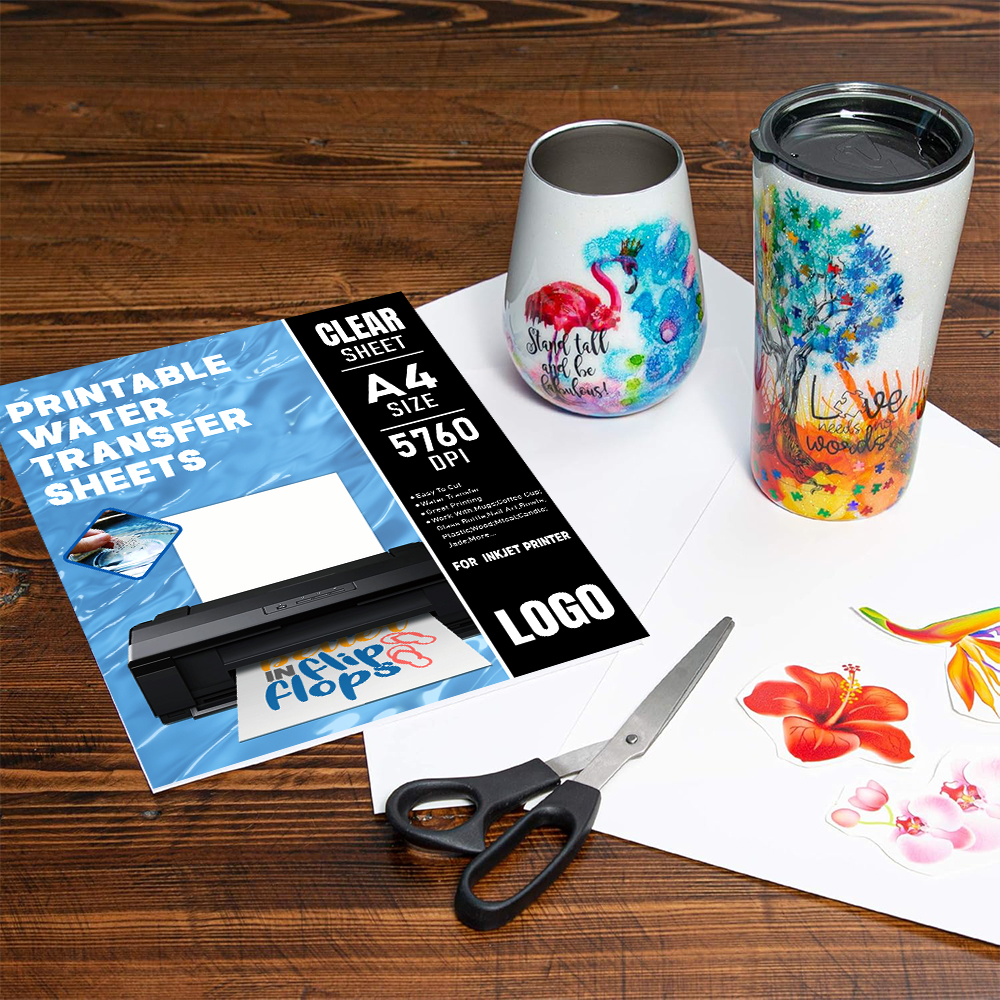 A4 워터슬라이드 데칼 시트