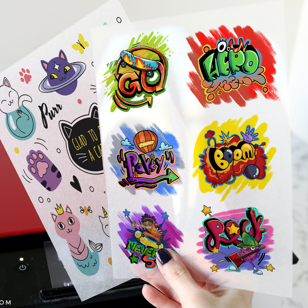 잉크젯 인쇄 수축지