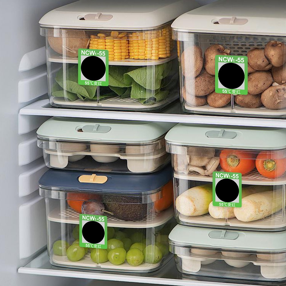 가역적 온도 표시 라벨