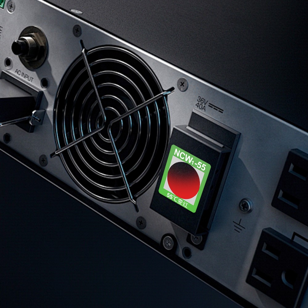 가역 온도 표시기 라벨