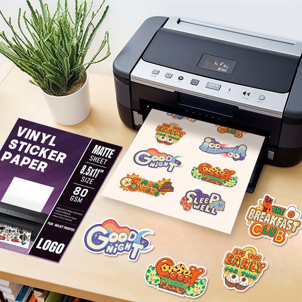 잉크젯 프린터용 비닐 스티커 시트
