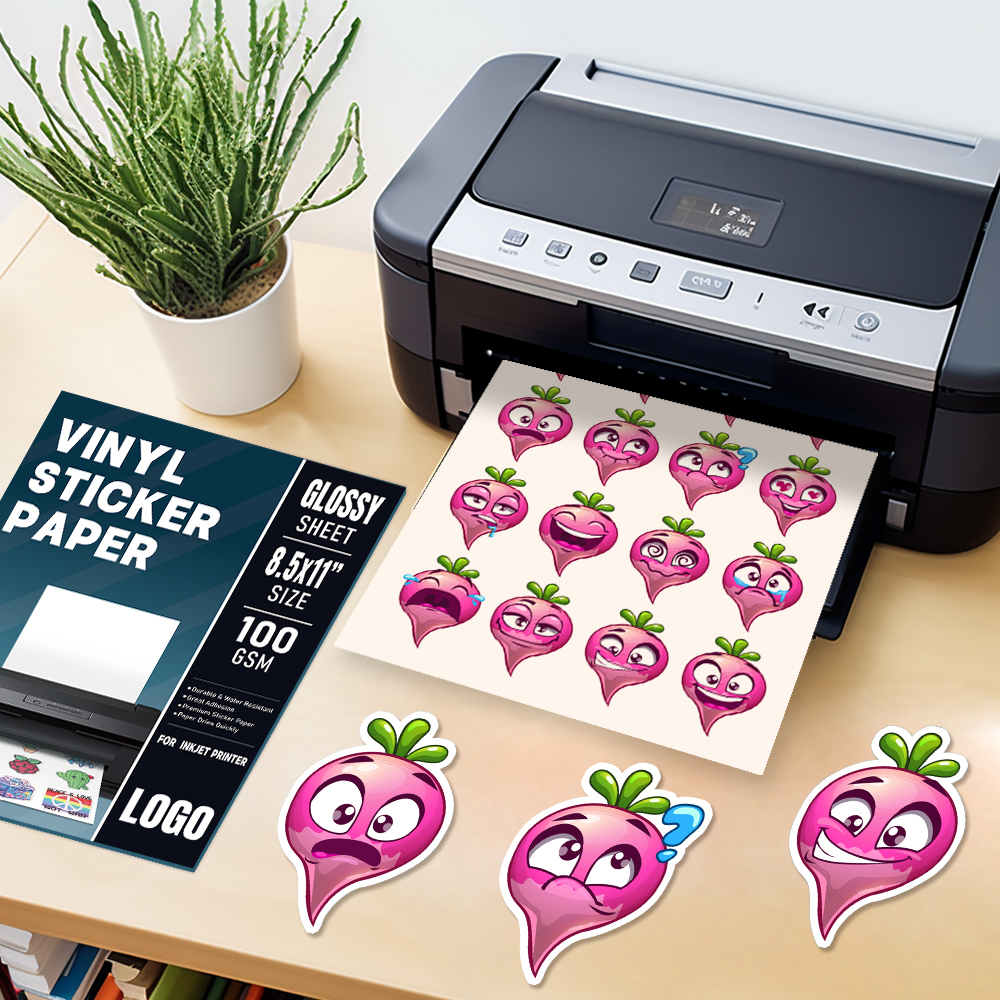 잉크젯 프린터용 비닐 스티커 시트
