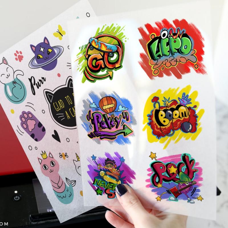 잉크젯 인쇄 가능한 수축지