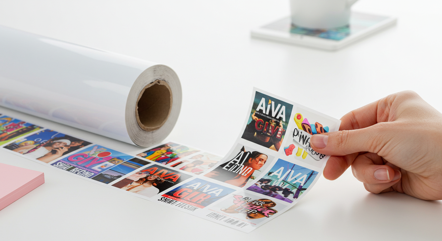 AIVA 인쇄용 비닐 스티커 종이