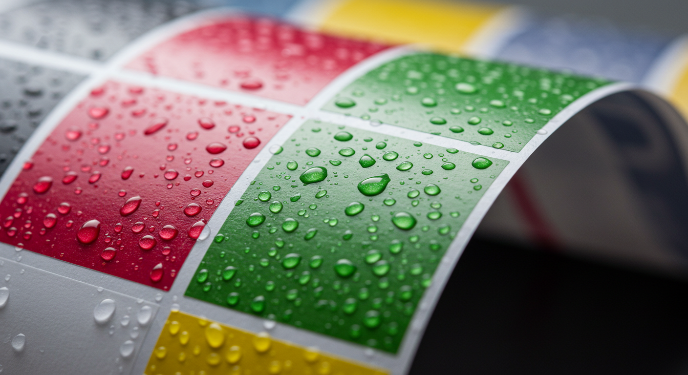 내구성 있는 방수 스티커 용지 잉크젯 프린터