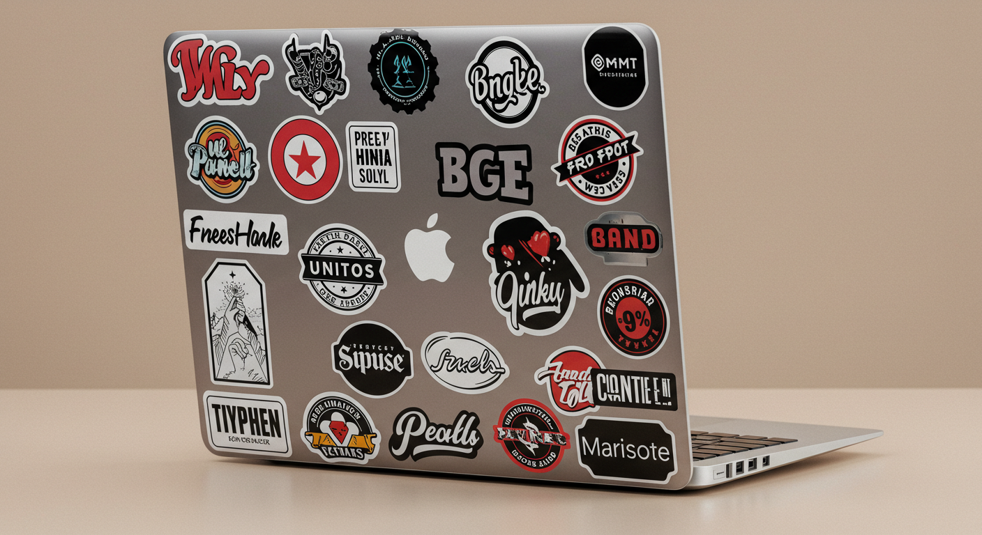 노트북 스티커용 인쇄 가능한 비닐