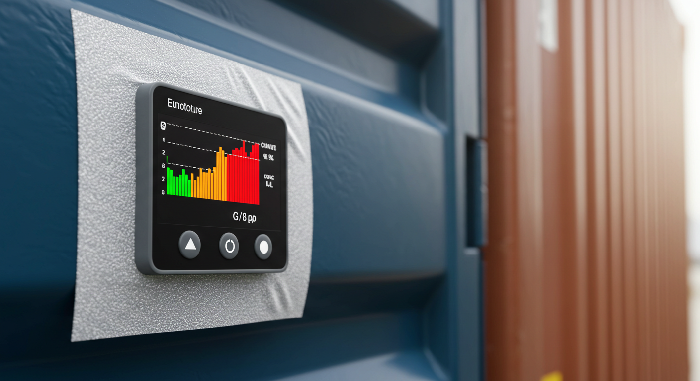 운송용 온도 모니터링 스티커