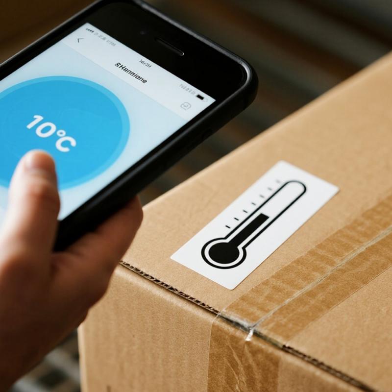 스마트 온도 RFID 라벨