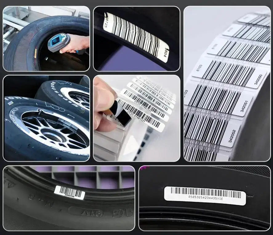 고온 바코드 라벨