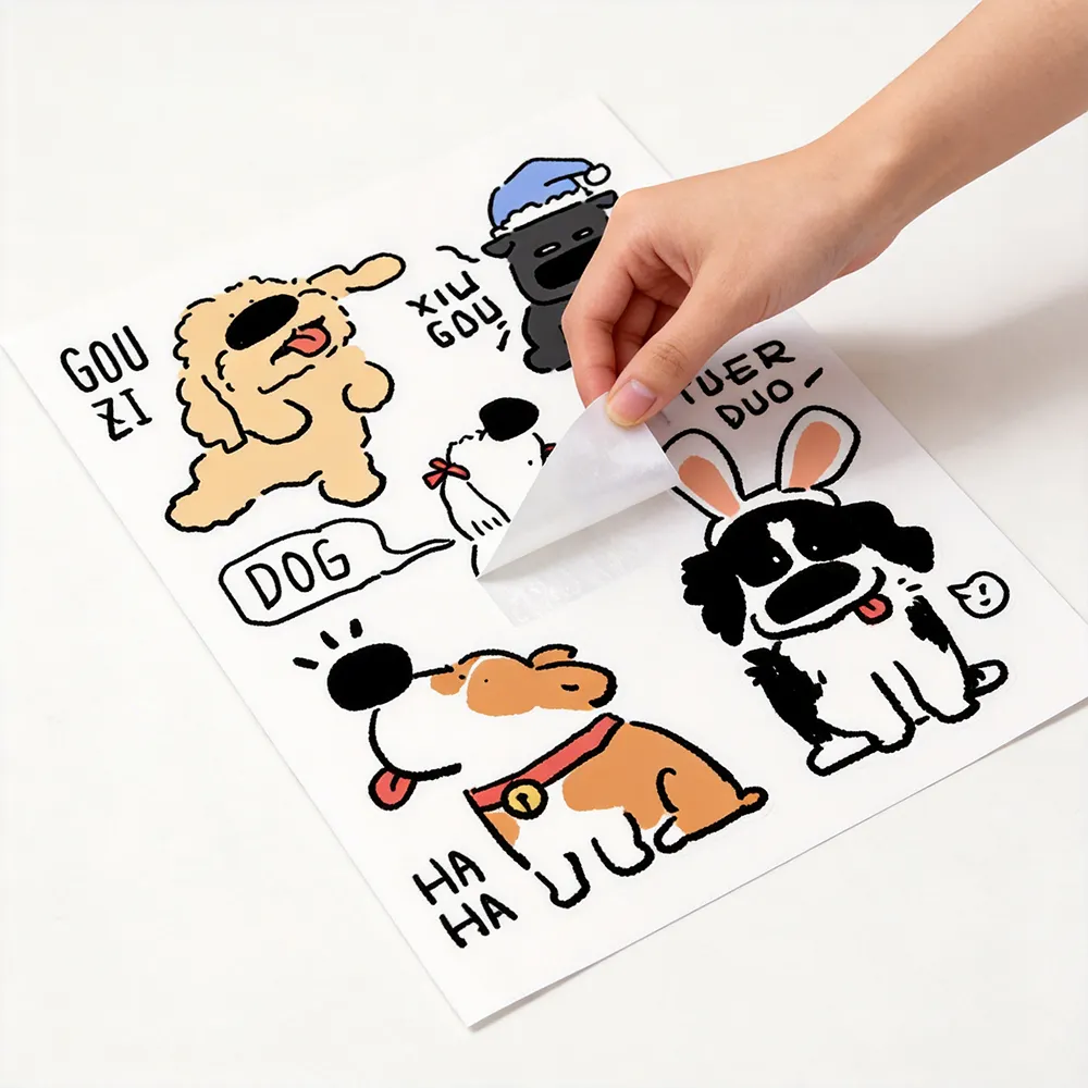 광택 있는 A3 비닐 시트