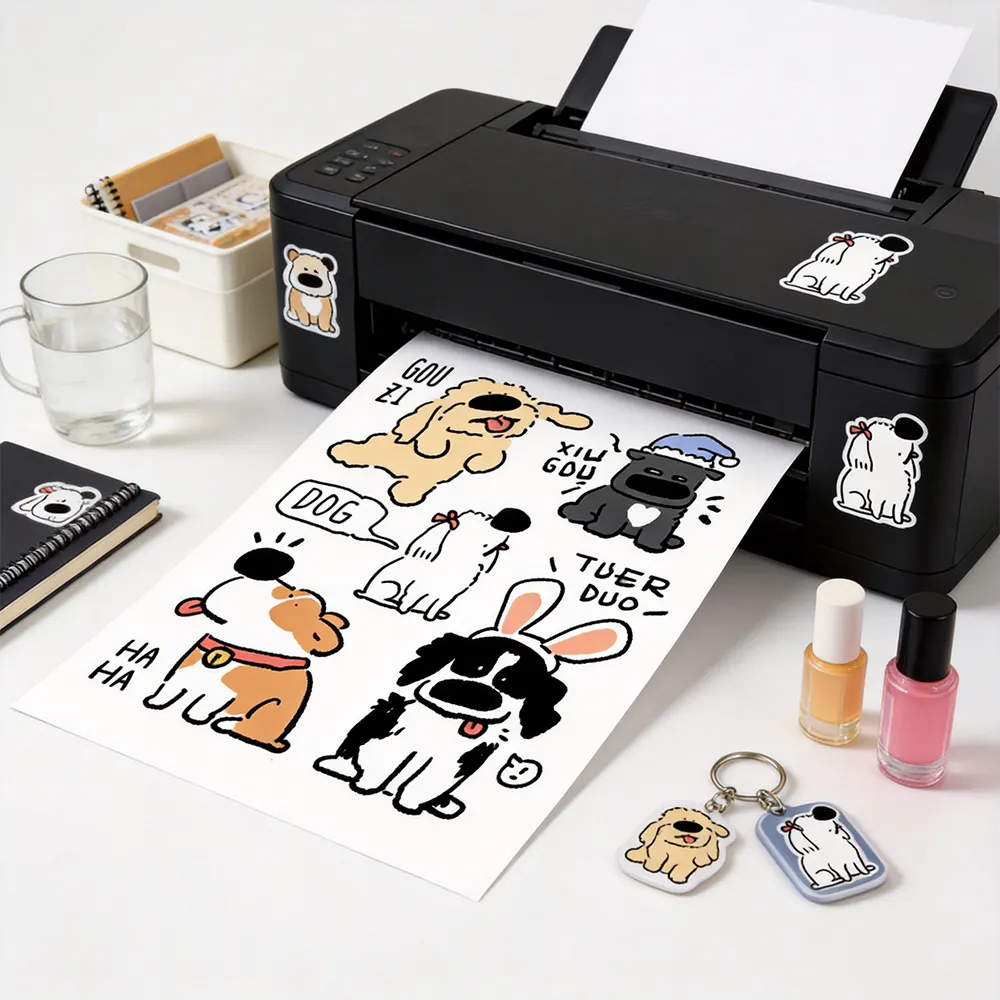 무광 비닐 종이