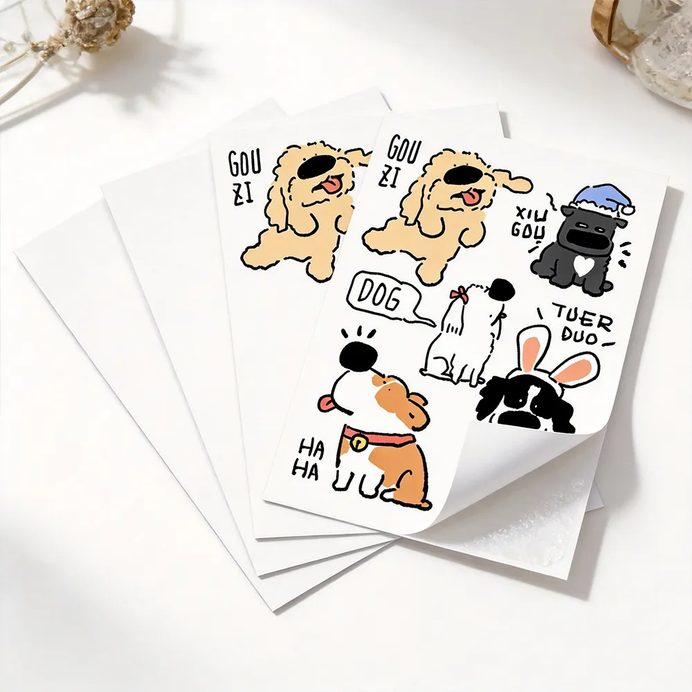 맞춤 비닐 스티커 A4