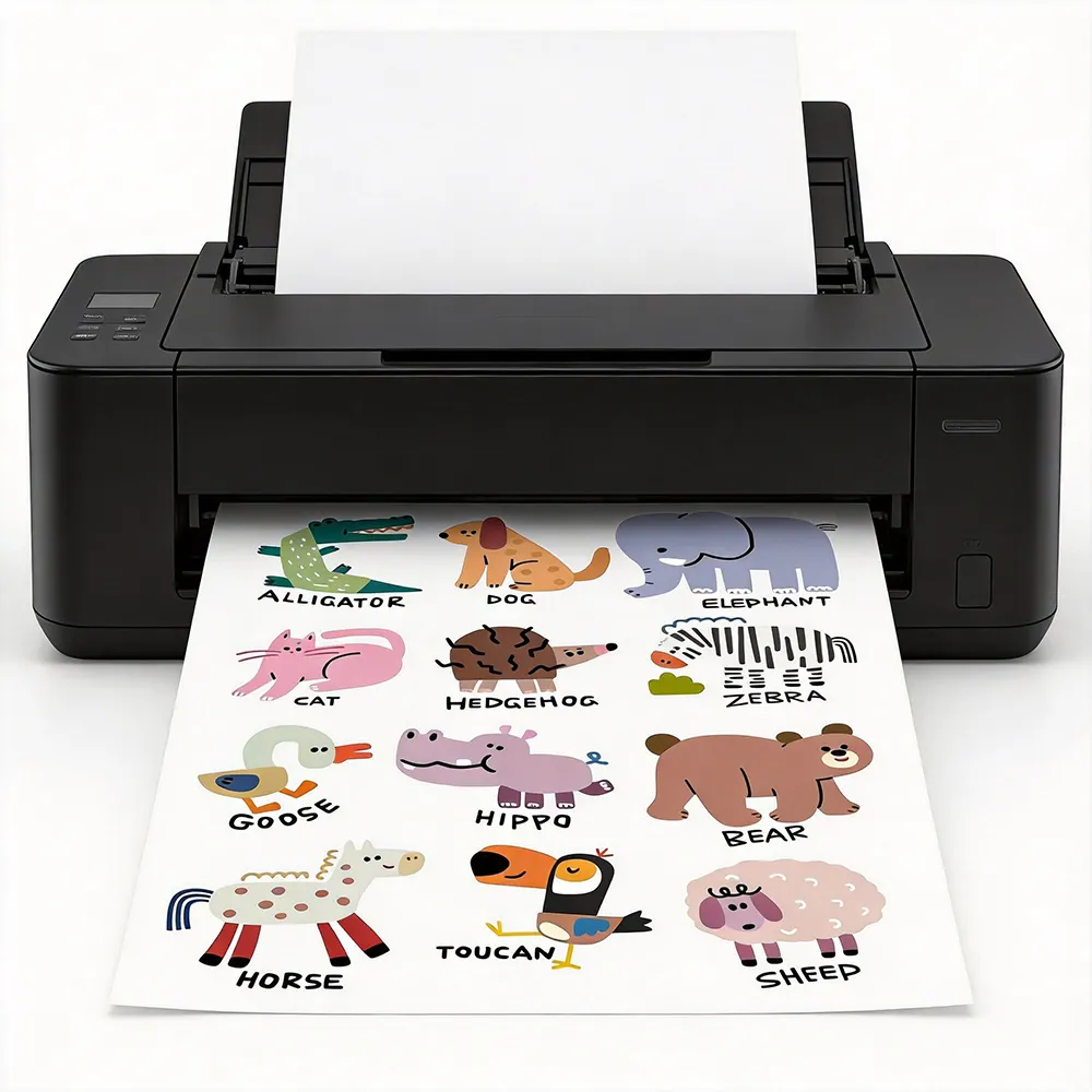 무광 비닐 종이