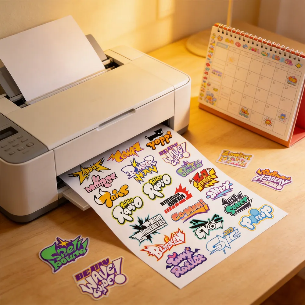 DIY 스티커 종이