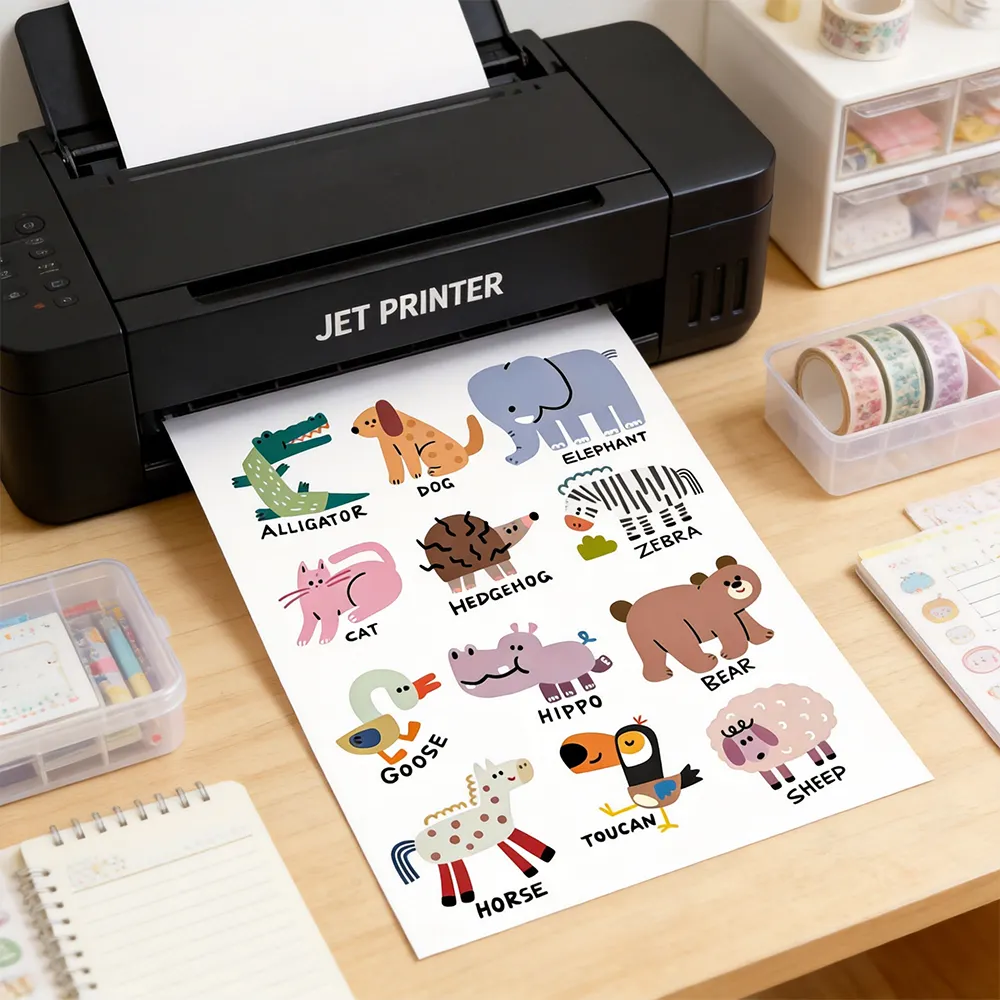 개인 스티커 비닐