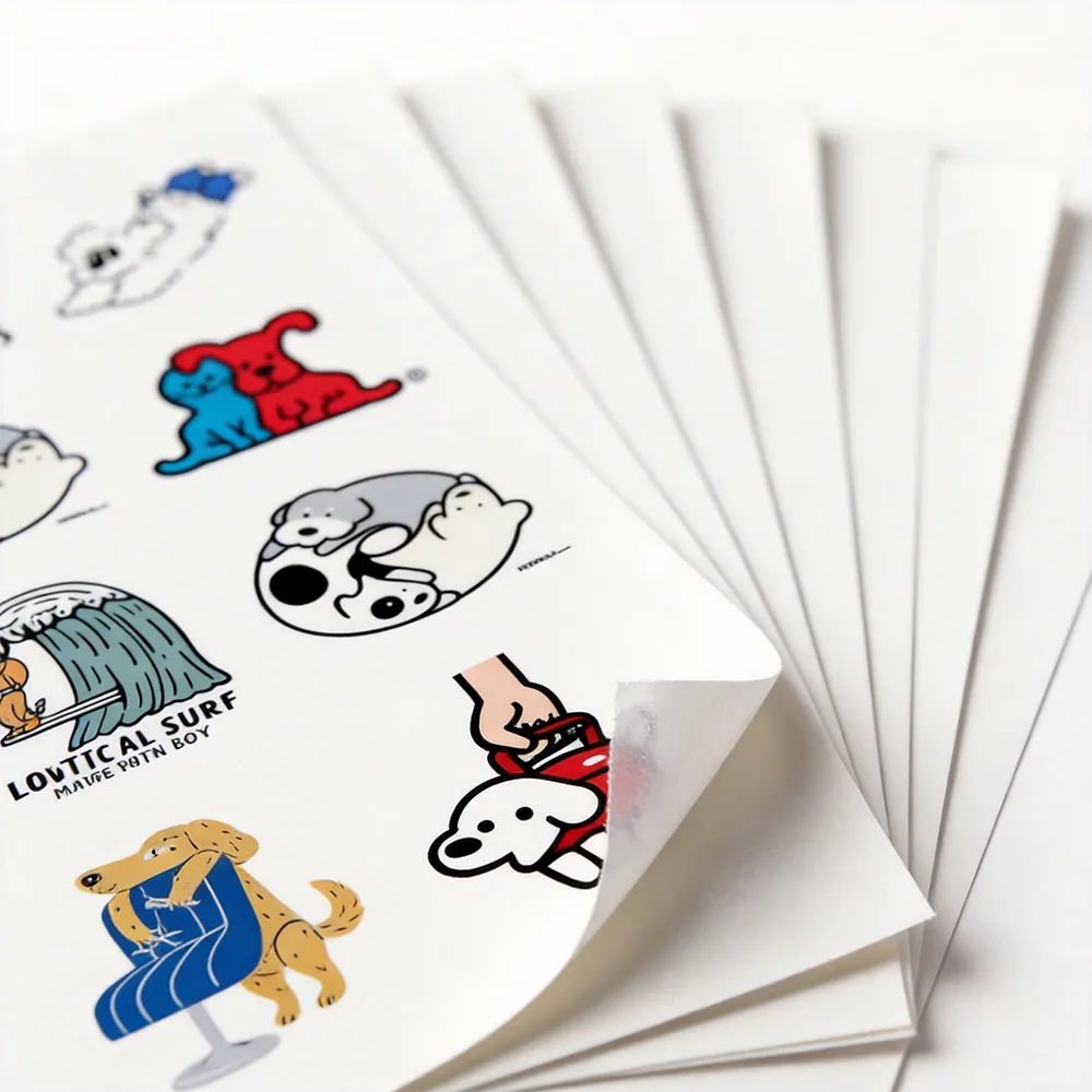 야외 비닐 스티커