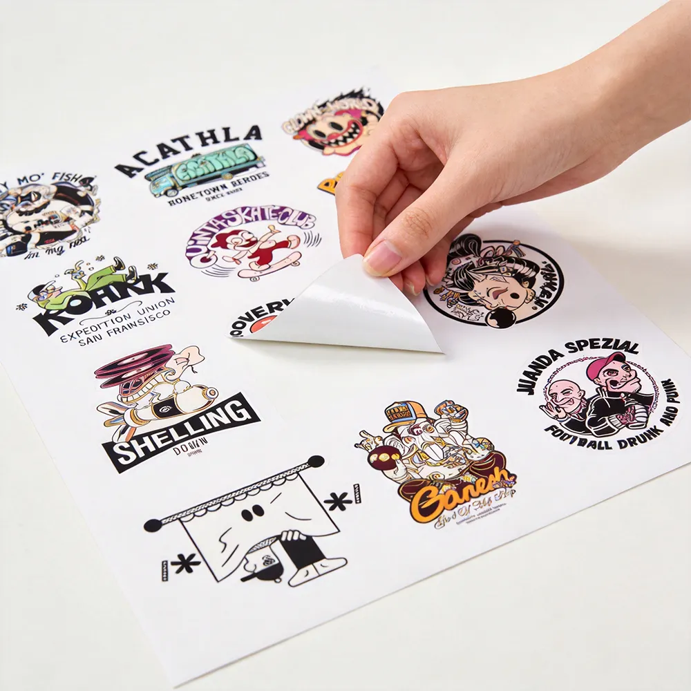 영구 접착 비닐