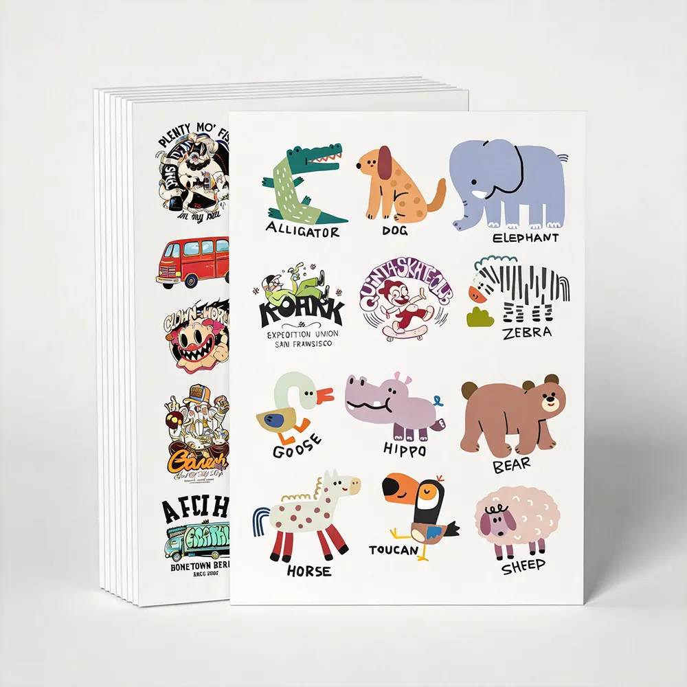 매끄러운 비닐 스티커 종이