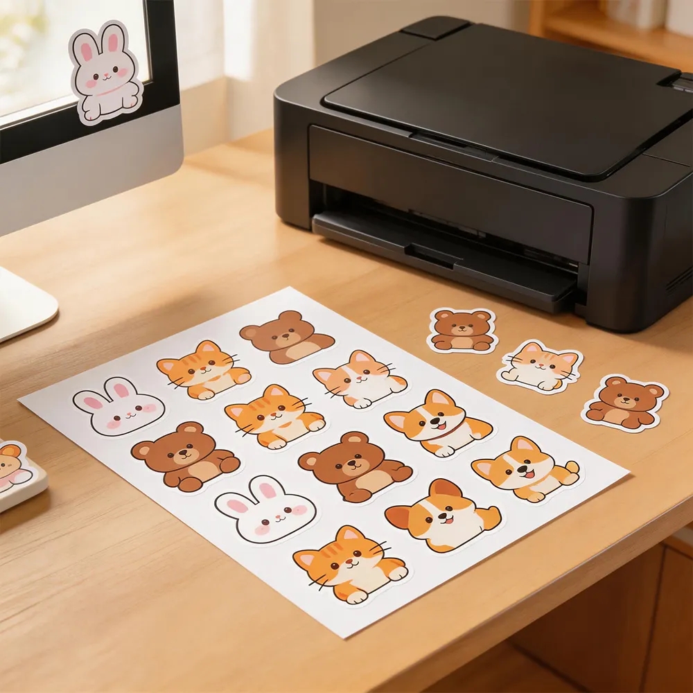 잉크젯 인쇄 비닐