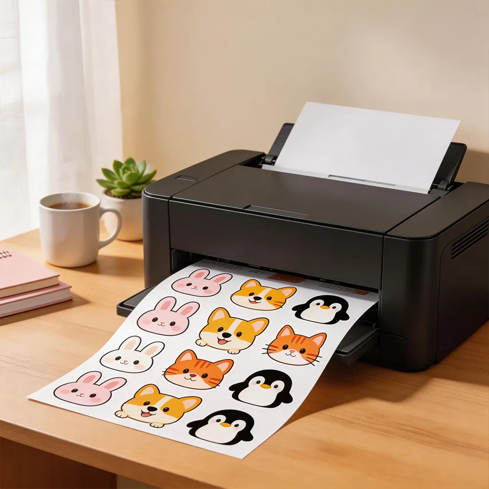 맞춤 라벨 종이