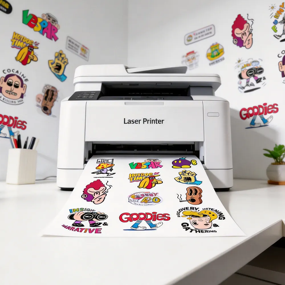 전문 라벨 종이