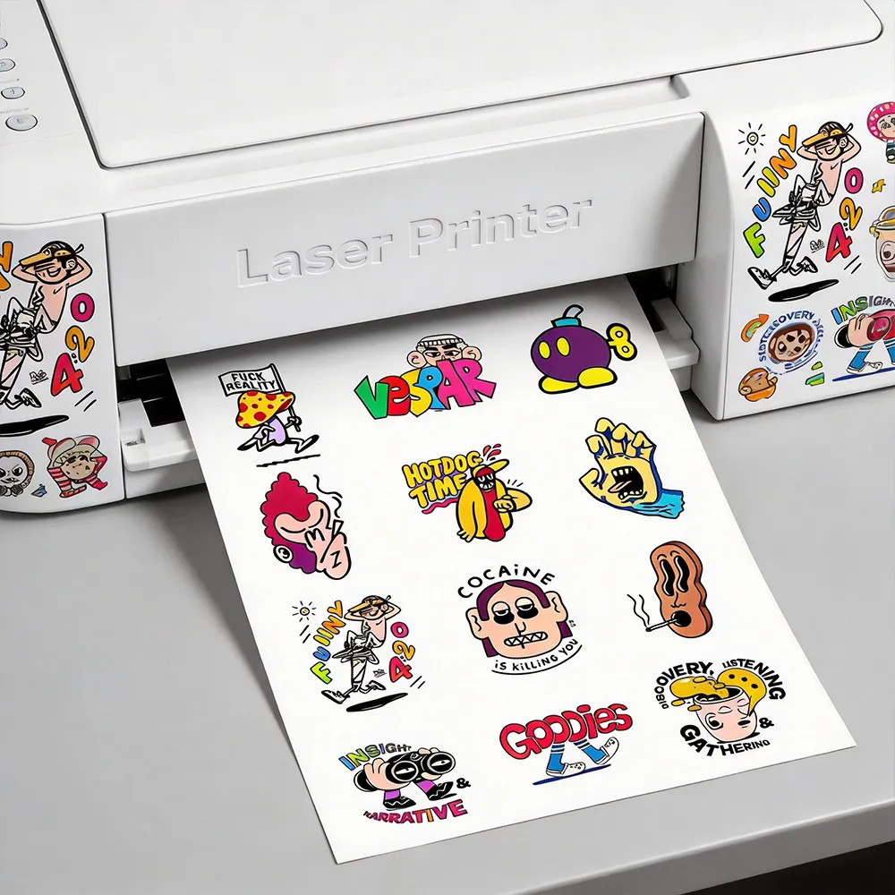 실내 스티커 비닐