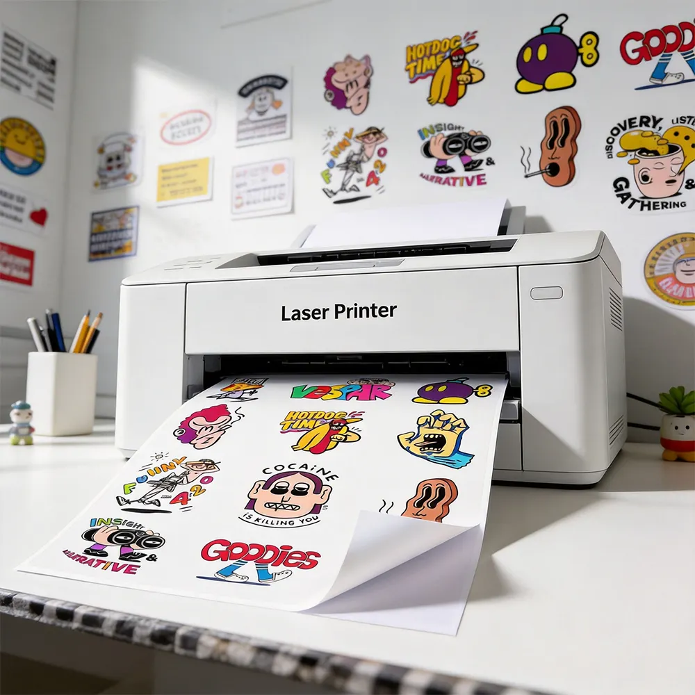 맞춤 스티커 시트