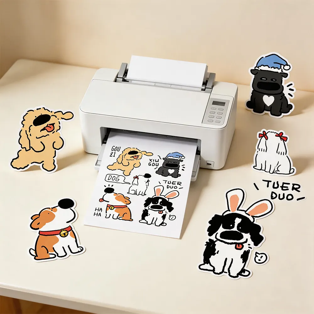 레이저 인쇄 가능한 스티커 종이