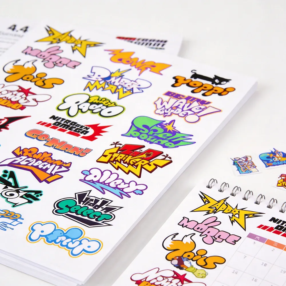 커스텀 플래너 데칼 시트