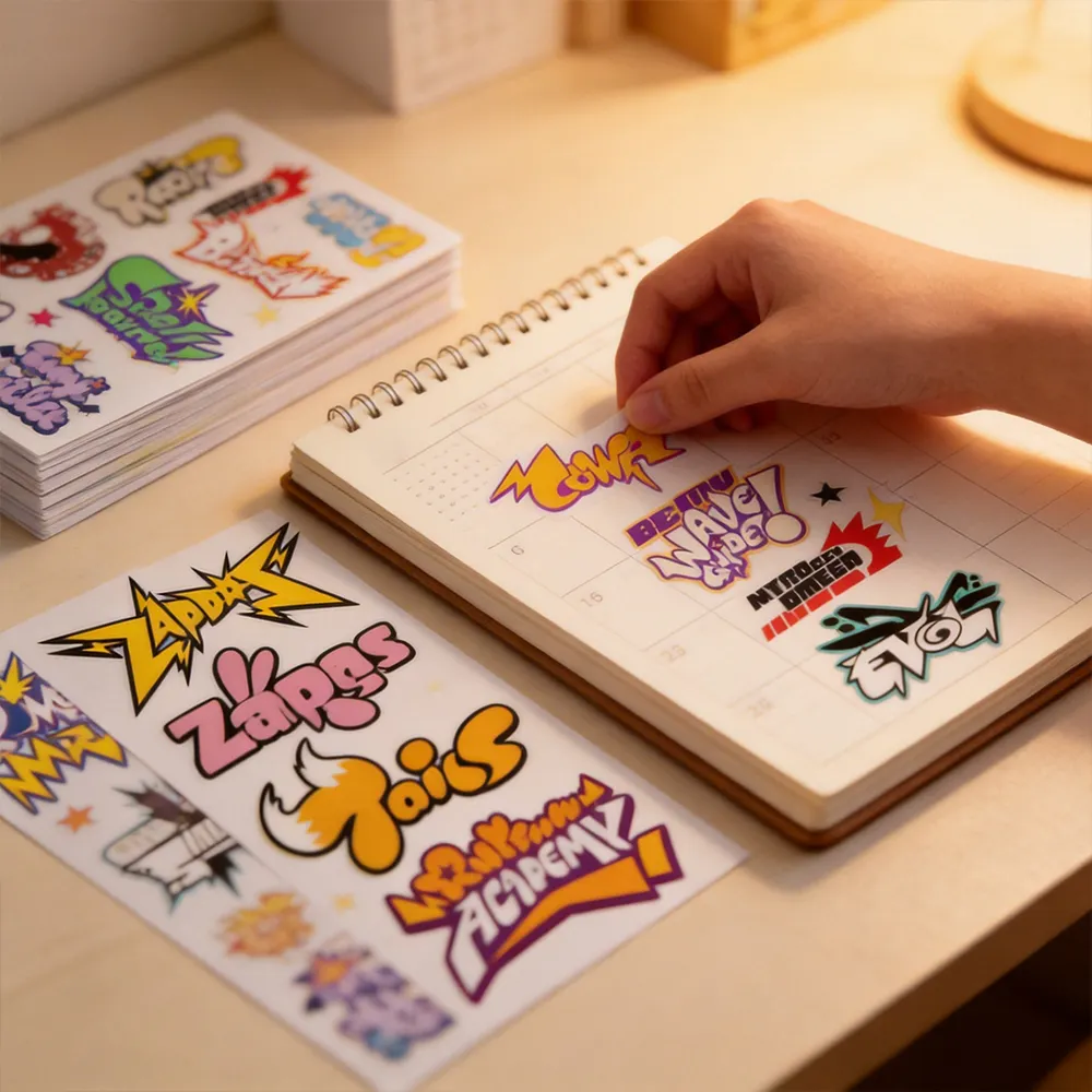 플래너 스티커 비닐 용지