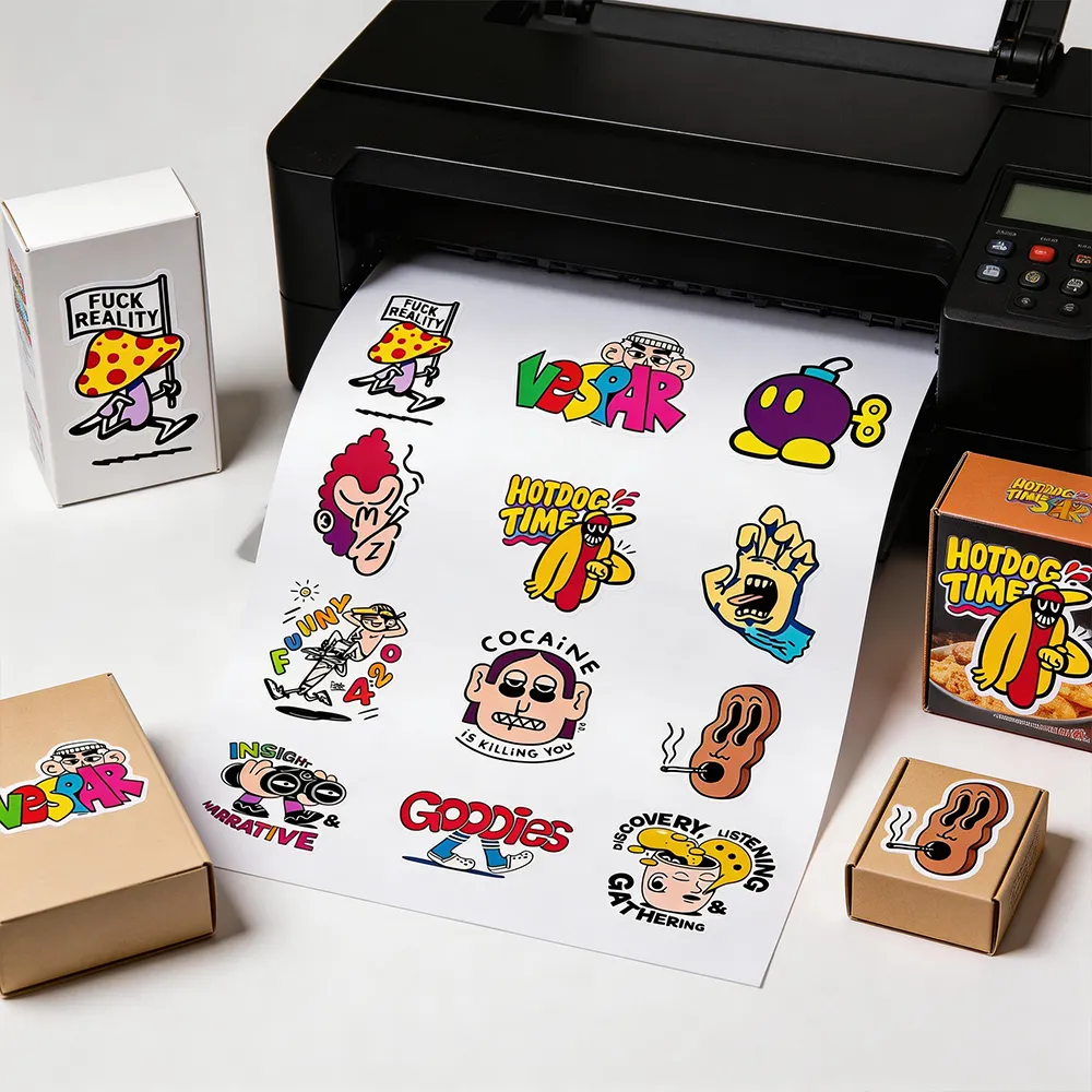 제품 포장 라벨 시트