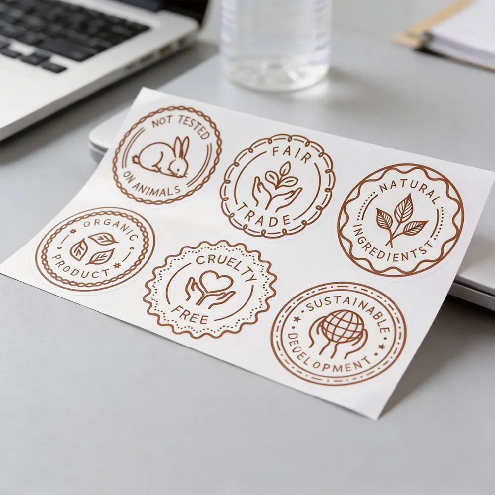 레이저 인쇄 가능한 스티커 시트