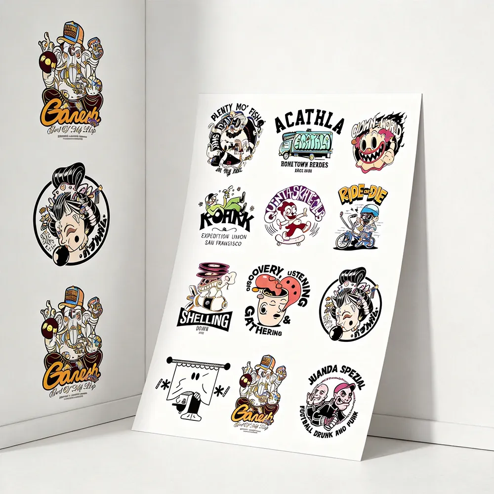 잉크젯 벽면 스티커 용지