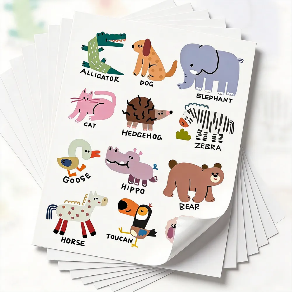 인쇄 가능한 비닐 스티커 종이