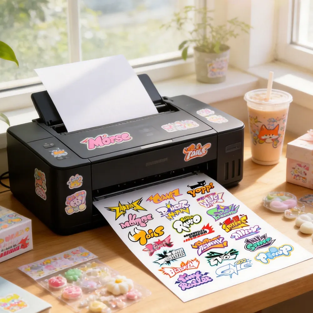 스티커 인쇄 시트