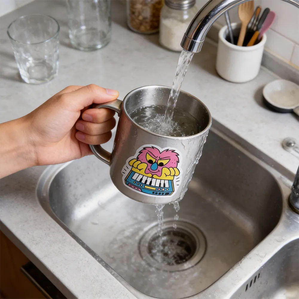 내구성 있는 야외 스티커 종이