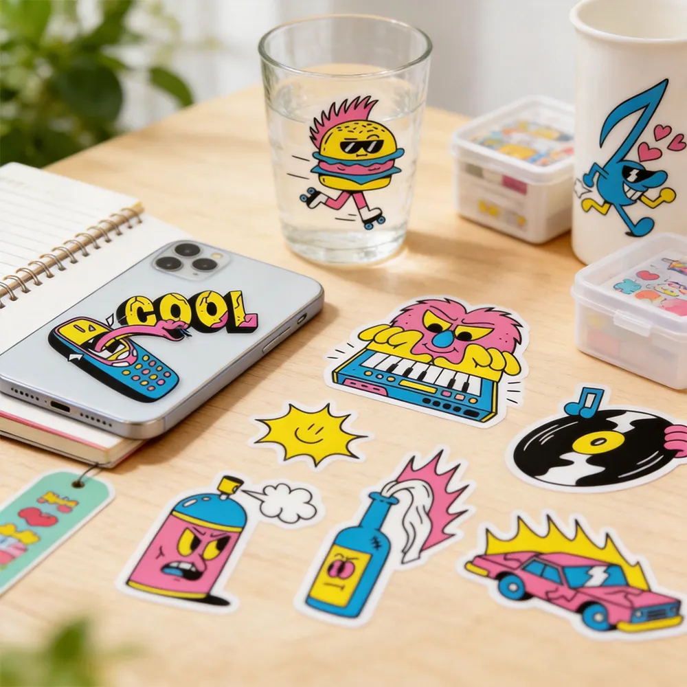 자외선 저항성 비닐 스티커