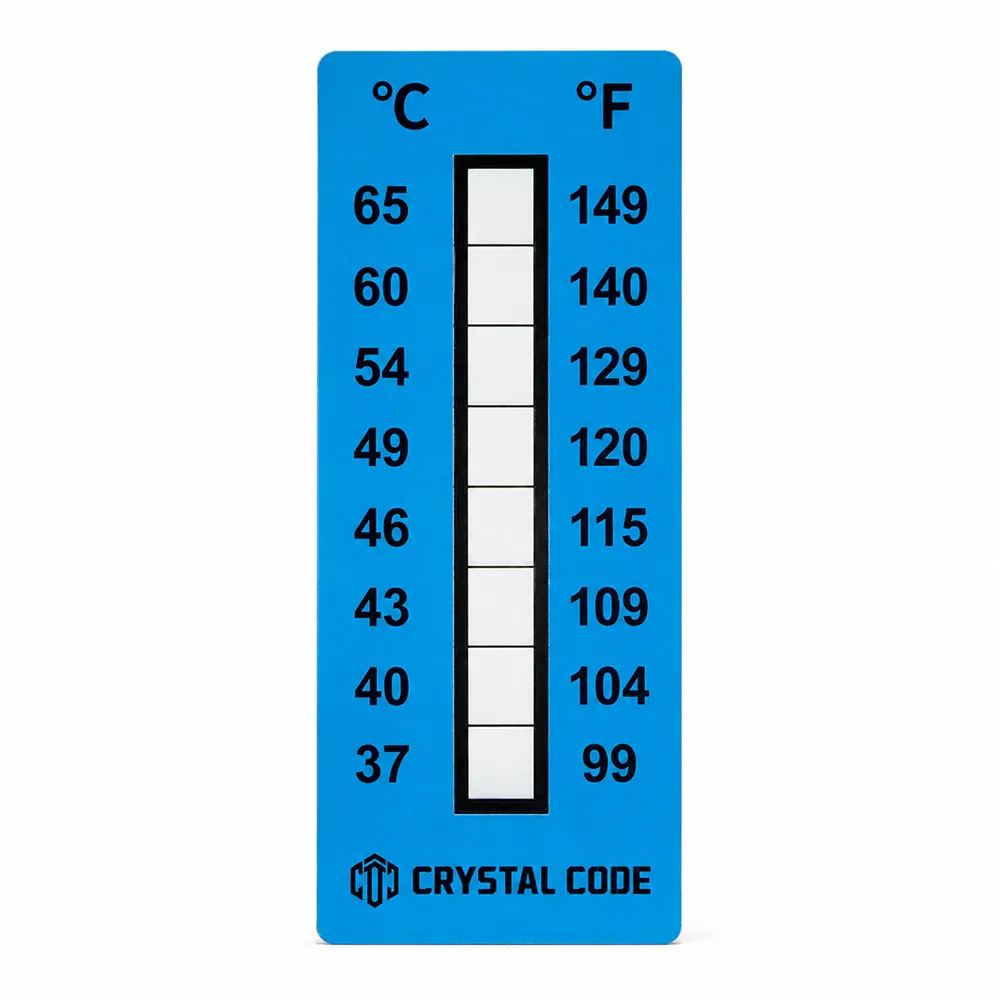 self adhesive thermometer strip