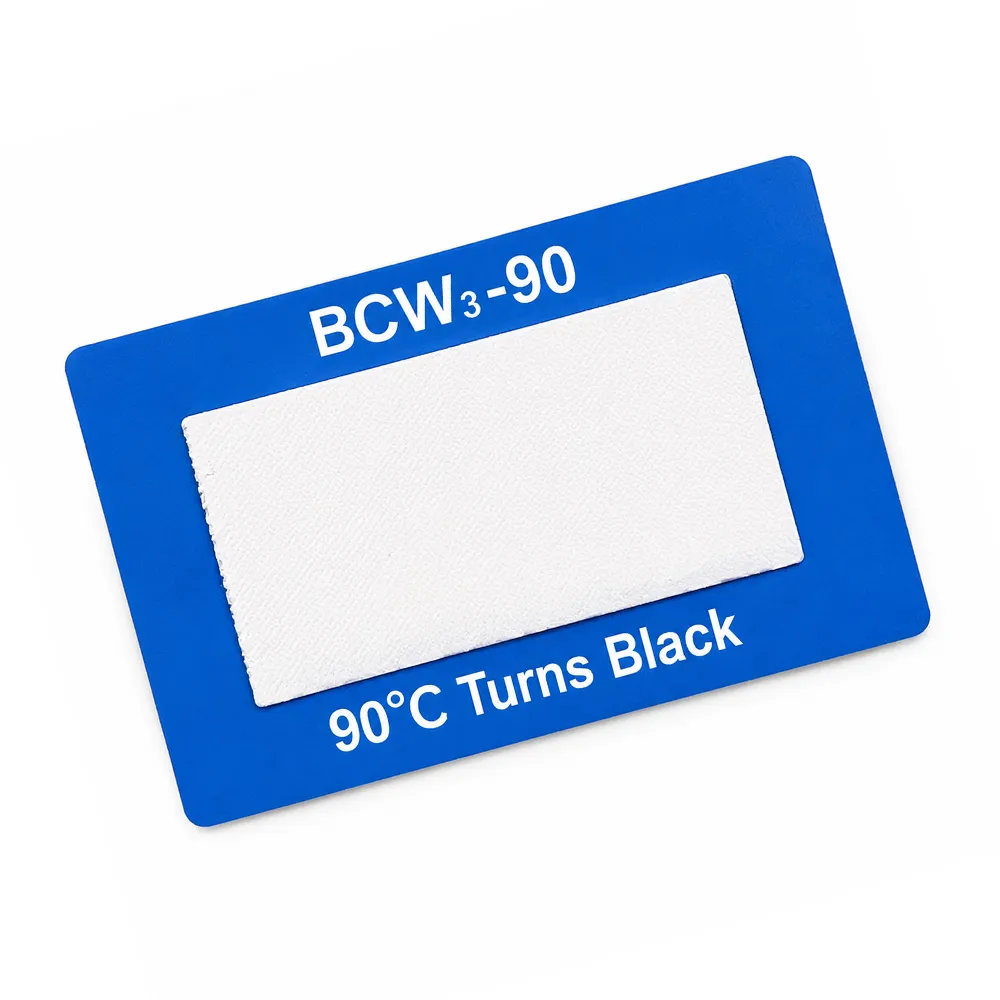 single use temperature monitoring label